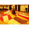 Bright Color Indoor Outdoor Carpet  Loop Cut Pile Area Rugs Round Hand Carved